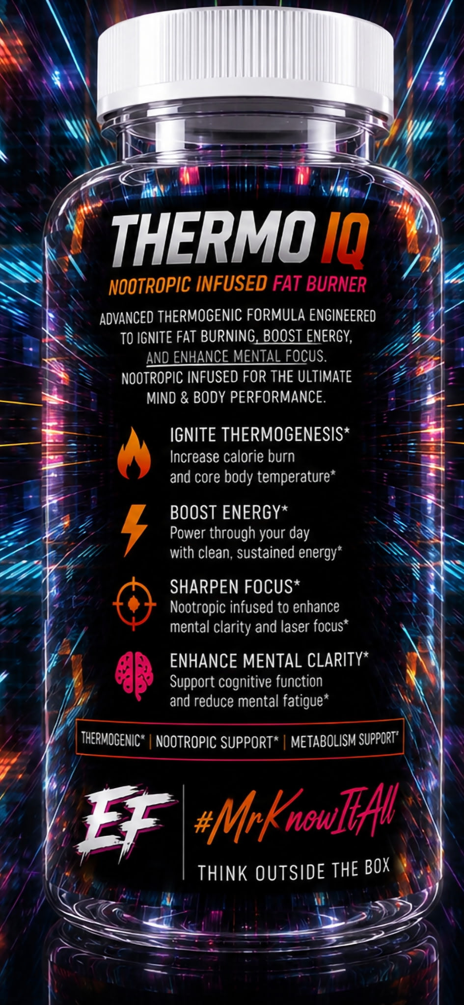 PRE-ORDER Thermo IQ Fat Burner Nootropic Eternal Formulation