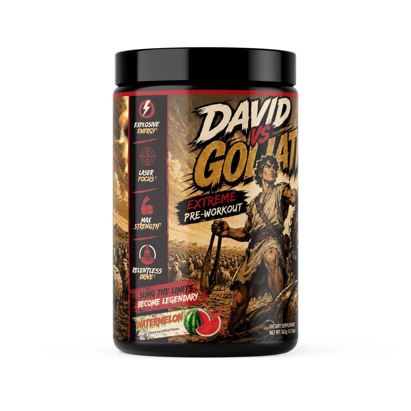 David VS Goliath Extreme Pre-Workout Free Pocket Bible With Purchase