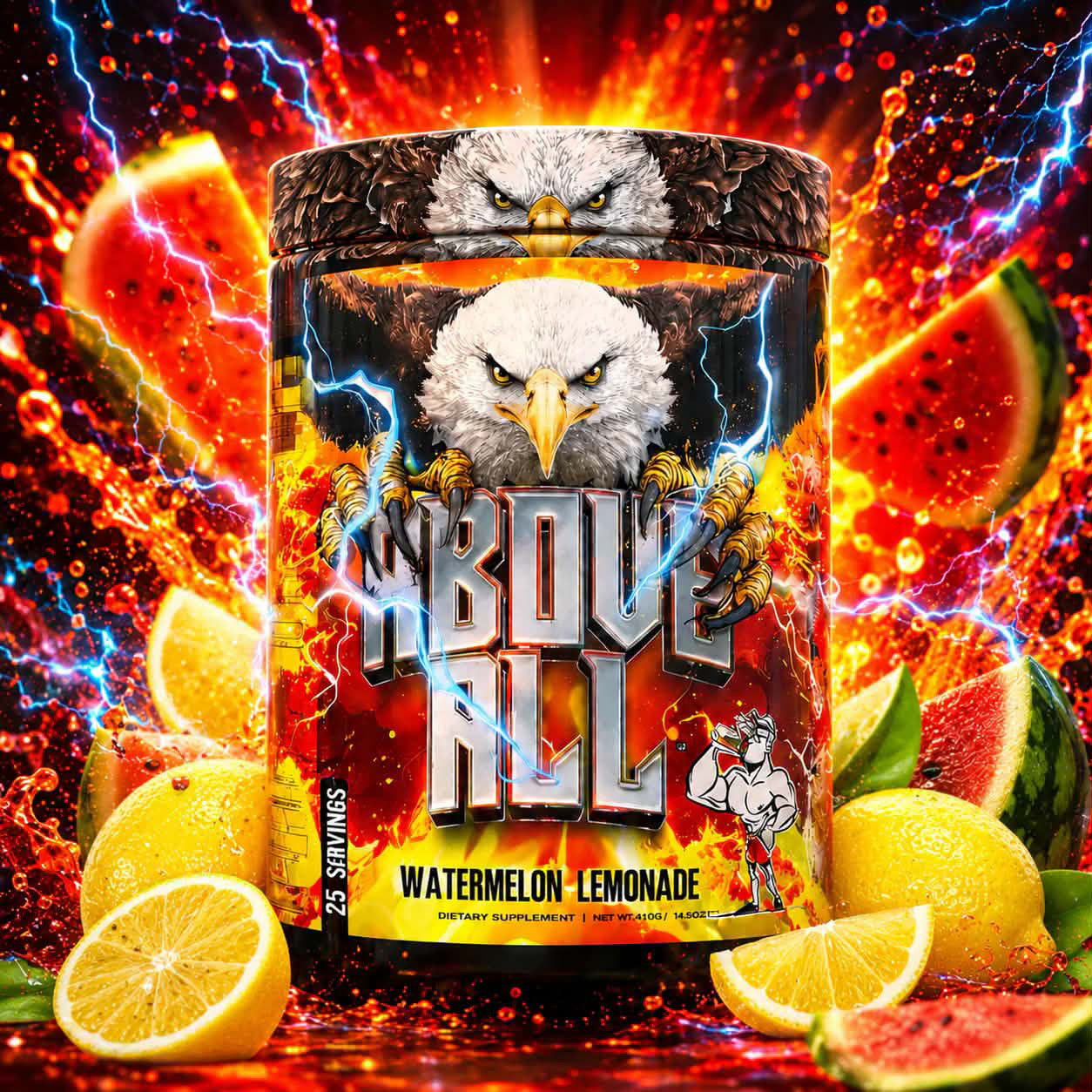 ABOVE ALL Envy Pharm High Stim Pre-Workout 25 Servings