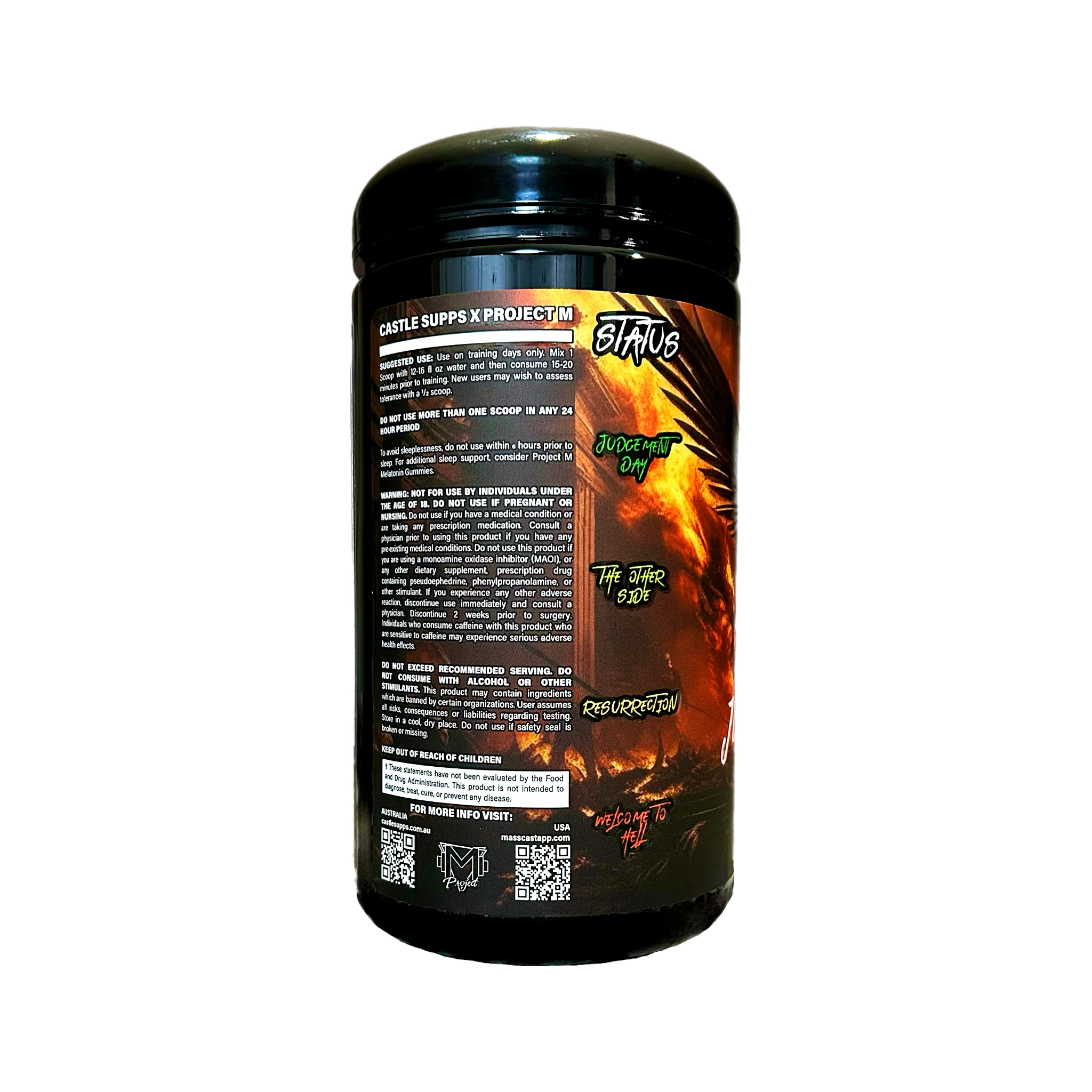 Judgement Day Pre-Workout 25 Servings