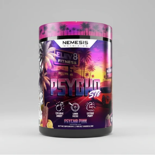 BUNDLE Psycho ST8 High Stim Pre-Workout and Psycho Burn High Stim Fat burner