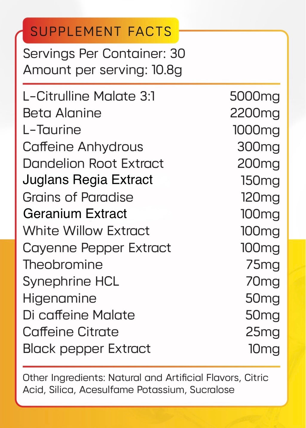 GYNSYN - Diabolic Thermo Metabolic Pre Workout (30 Servings)