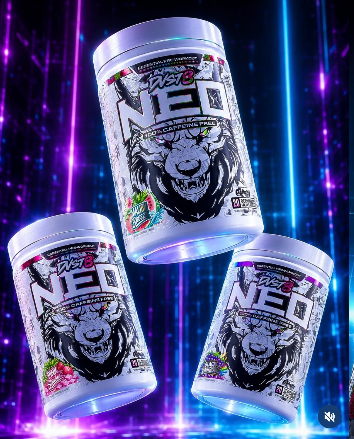 DVST8 NEO ESSENTIAL PRE-WORKOUT by Inspired Nutraceuticals