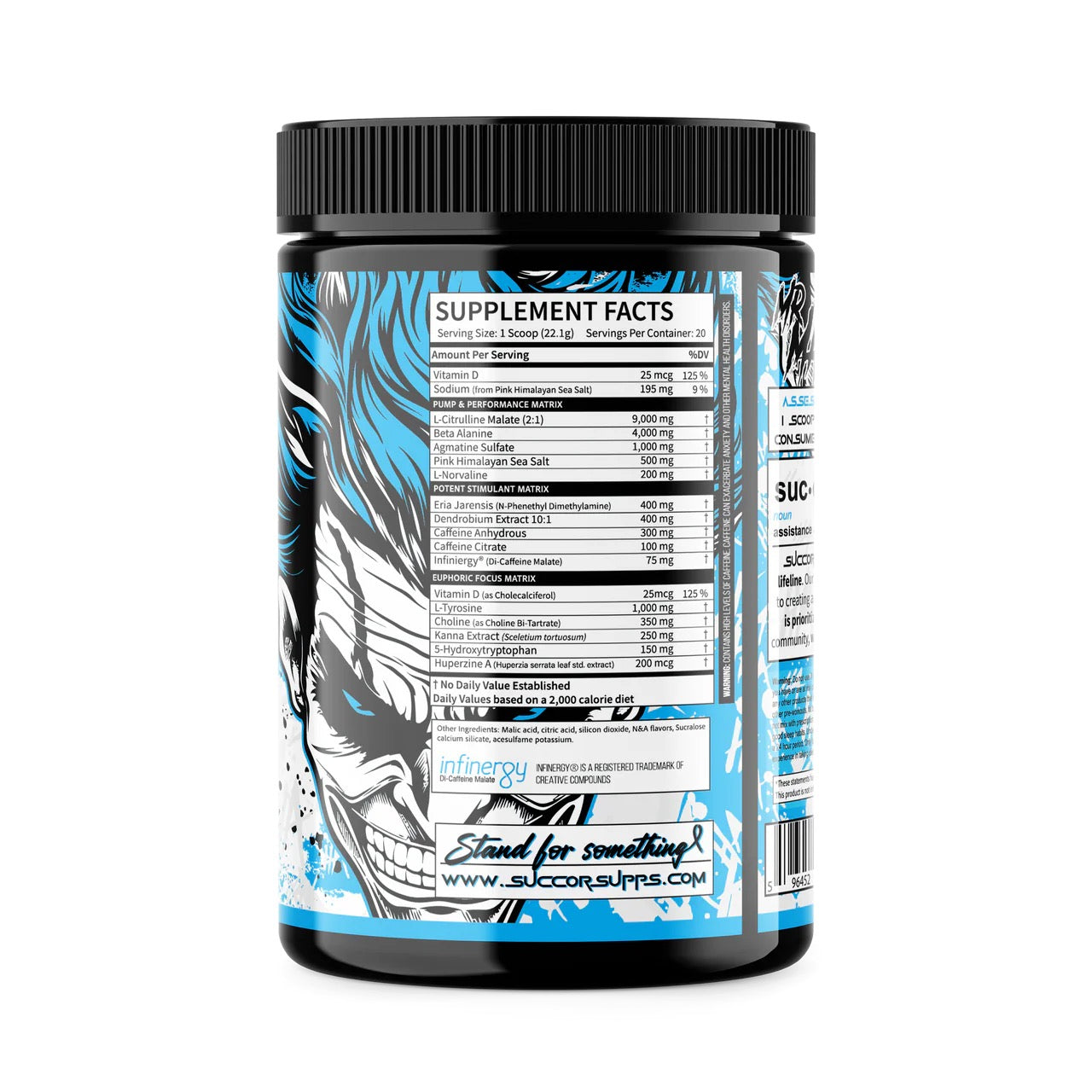 Mr. Mayhem by Succor Supps High Stim Euphoric Pre-Workout