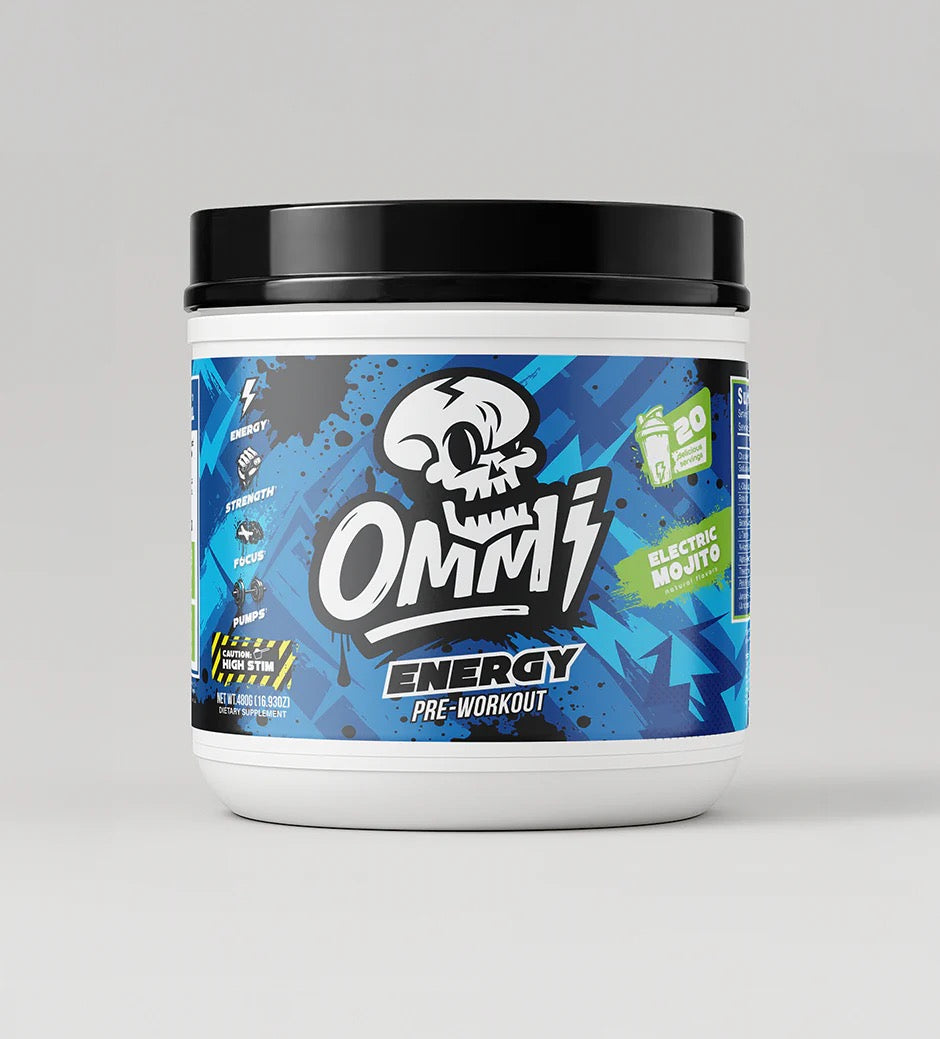 OMMI ENERGY – ALL IN ONE HIGH STIM PRE-WORKOUT
