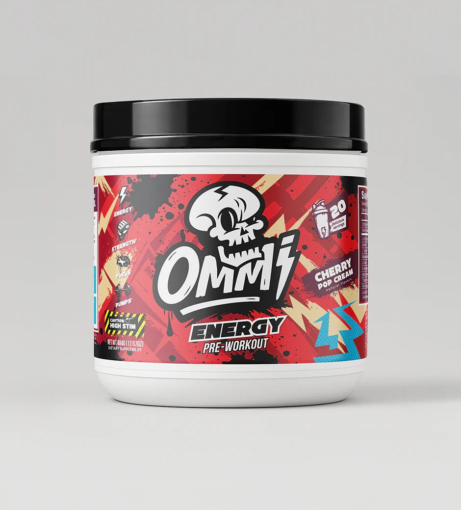 OMMI ENERGY – ALL IN ONE HIGH STIM PRE-WORKOUT