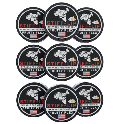 9  PACK STIFF LIPS Dippable PRE-WORKOUT
