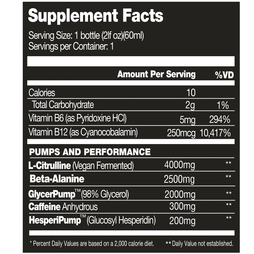 HYPER MAX | PRE WORKOUT SHOT