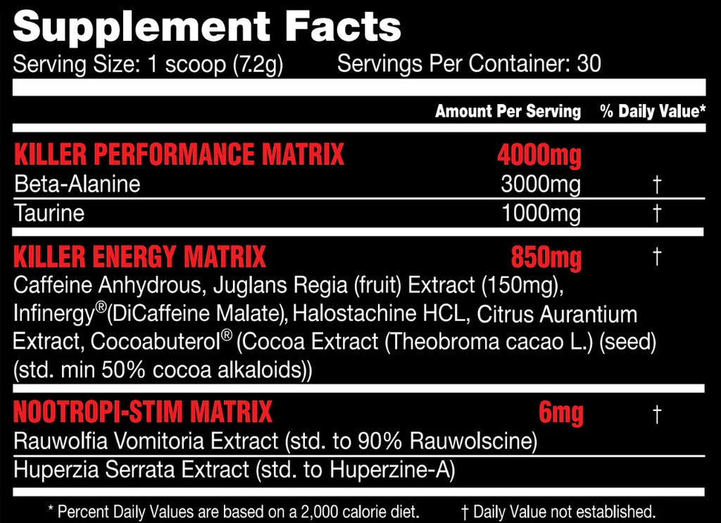 Stim Reaper -High Stim Preworkout