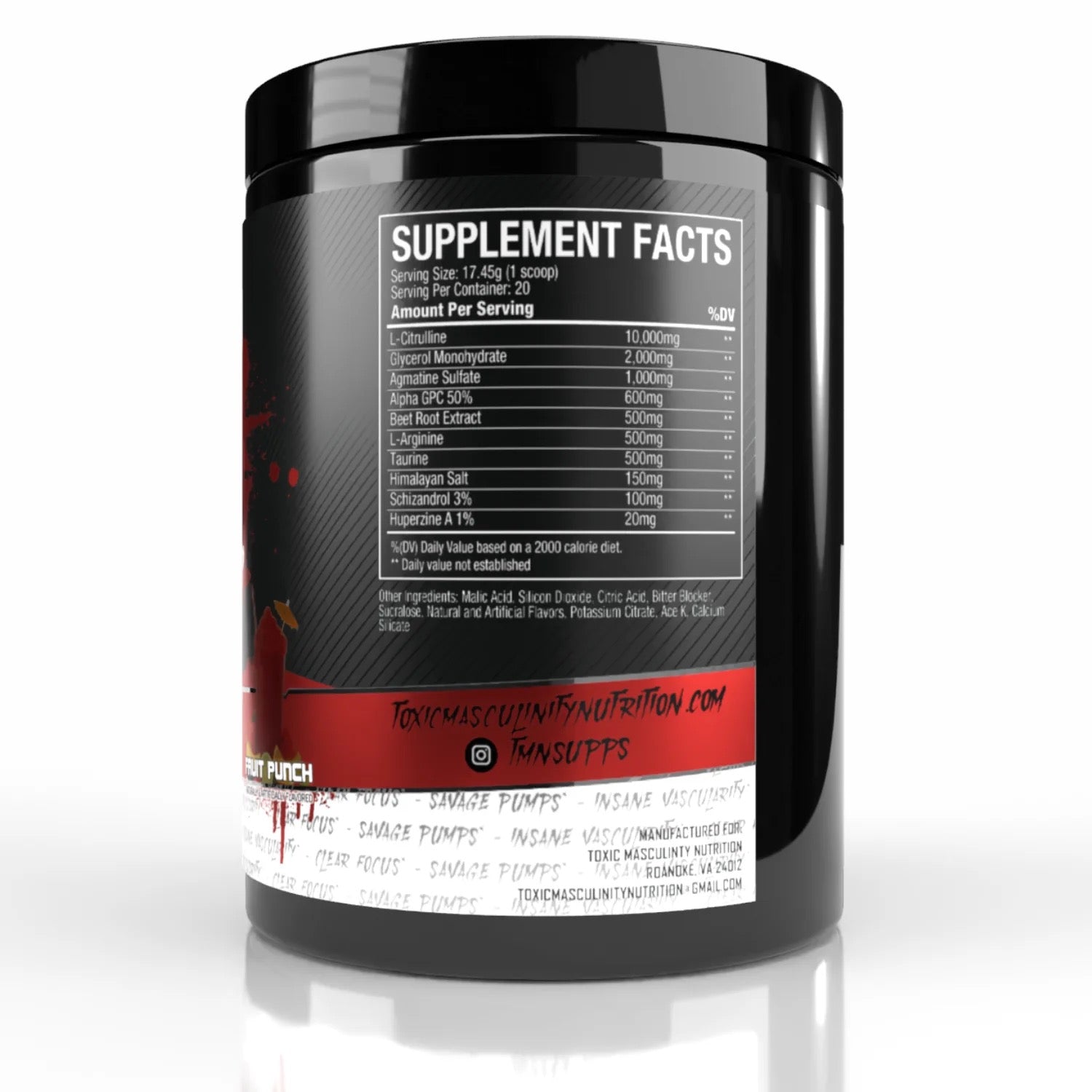 WARLORD - Non Stim Pump Pre-workout