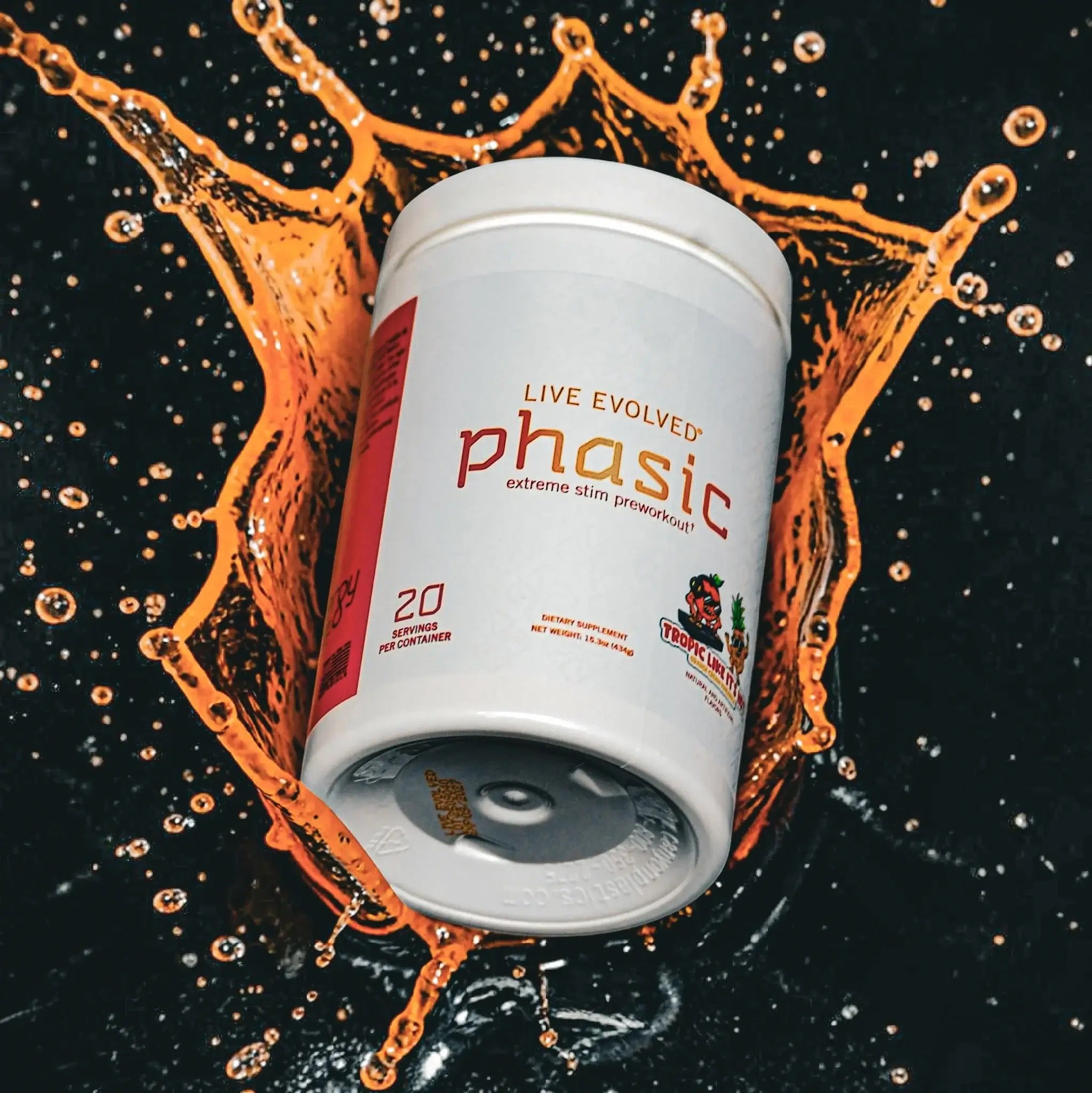 Live Evolved Phasic: Extreme Stimulant Pre-Workout