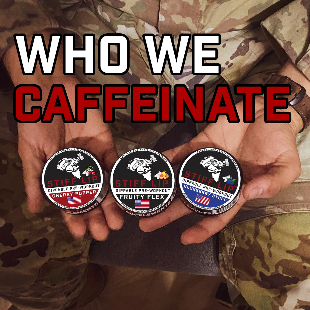 STIFF LIPS Dippable PRE-WORKOUT 300 MG caffeine 3 Pack