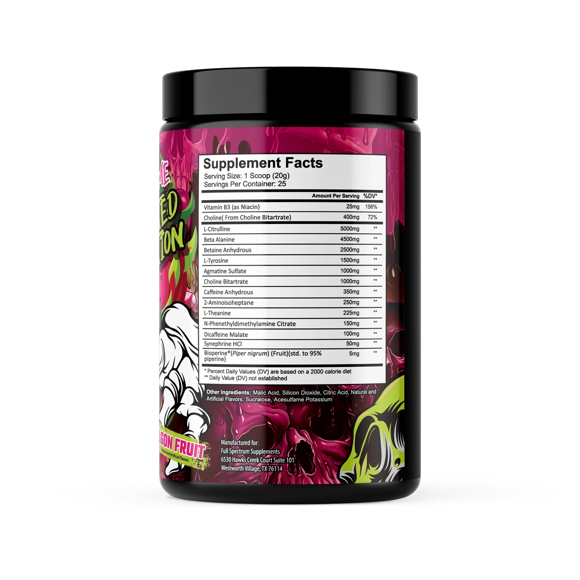 N.O.TORIOUS RAGE XTREME LIMITED EDITION DRAGONFRUIT