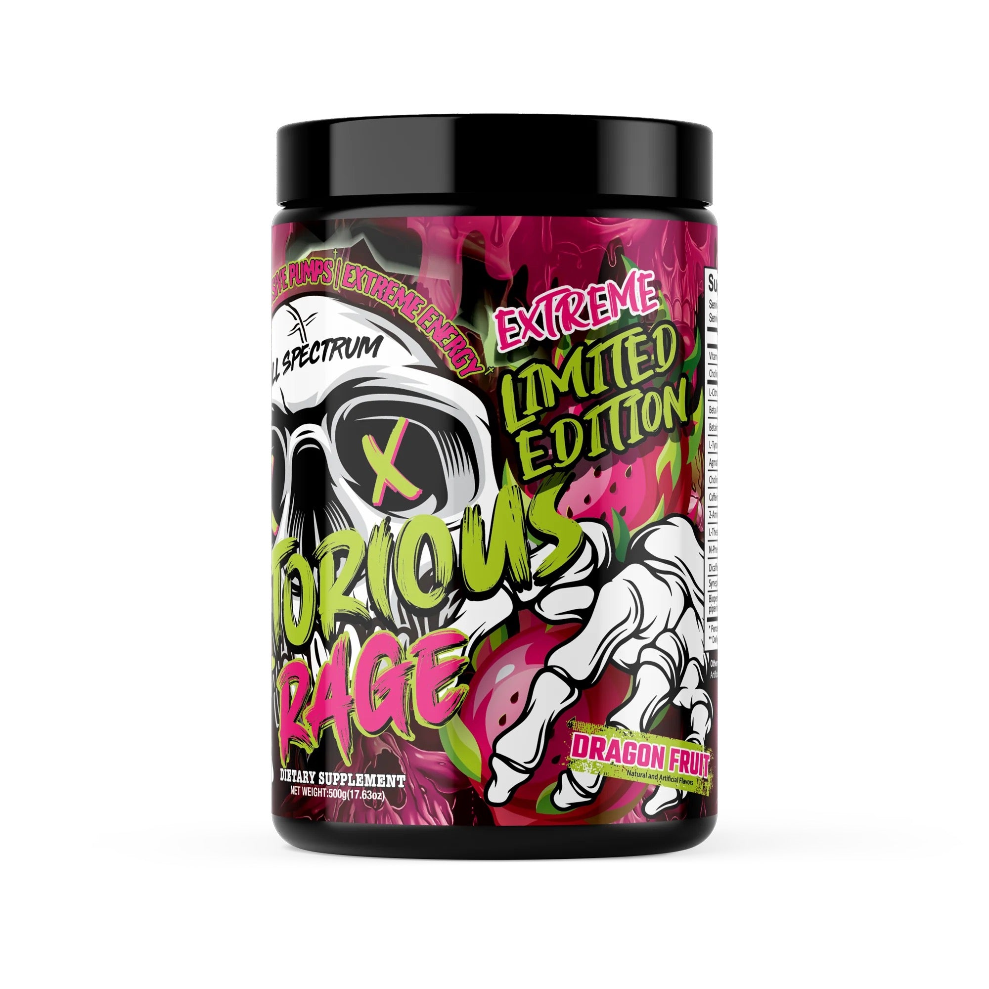N.O.TORIOUS RAGE XTREME LIMITED EDITION DRAGONFRUIT