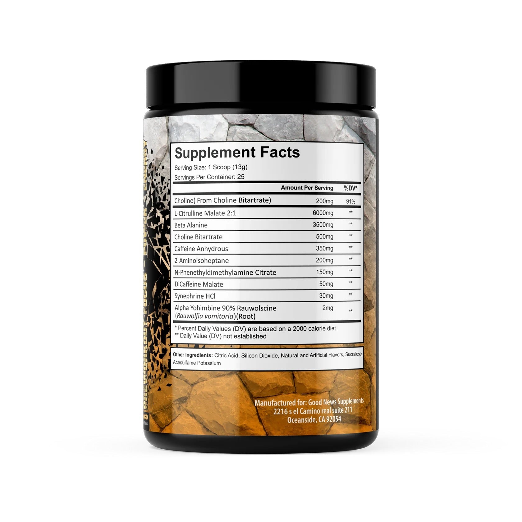 Deliverance Pre-Workout High Stim Pre-Workout