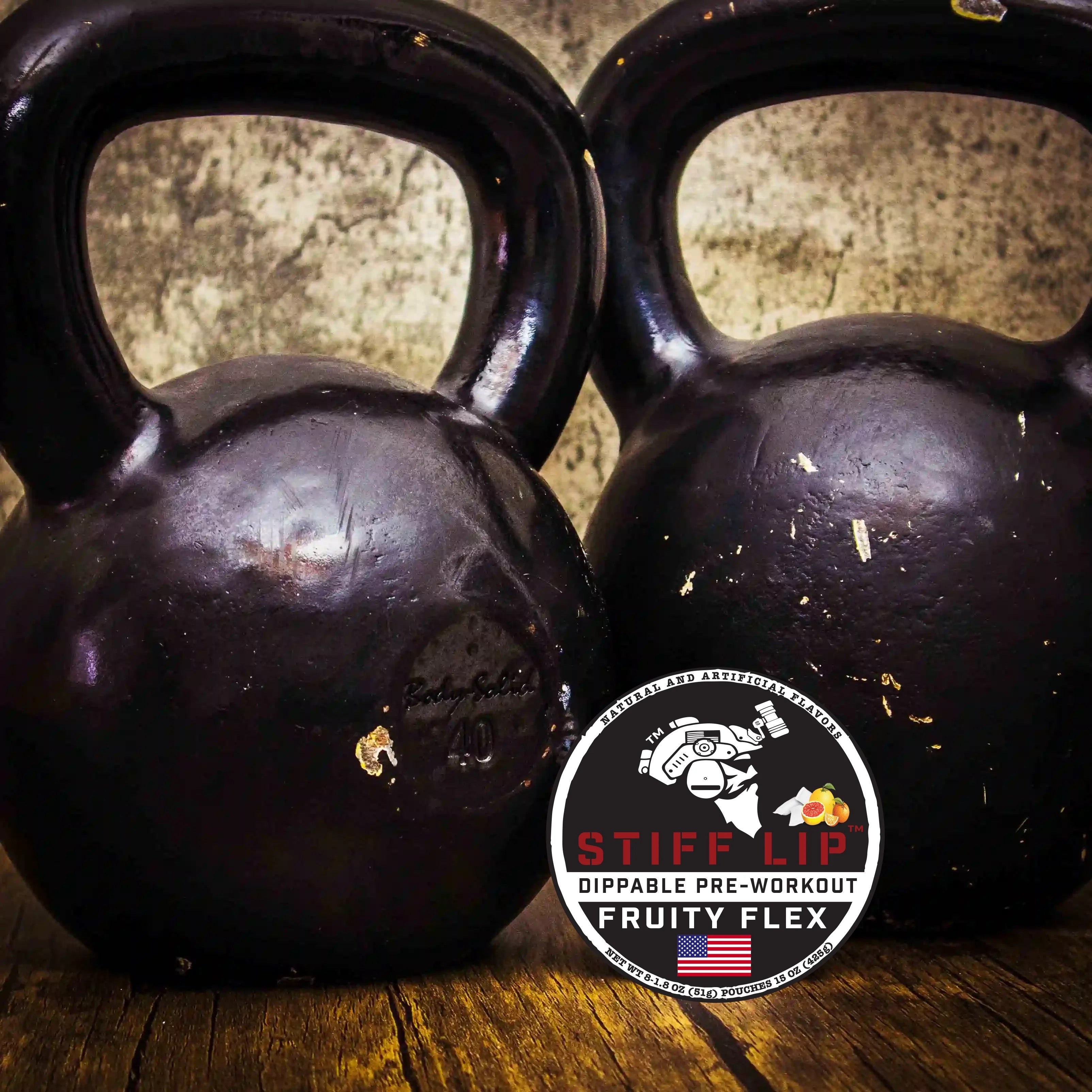 STIFF LIPS Dippable PRE-WORKOUT 300 MG caffeine