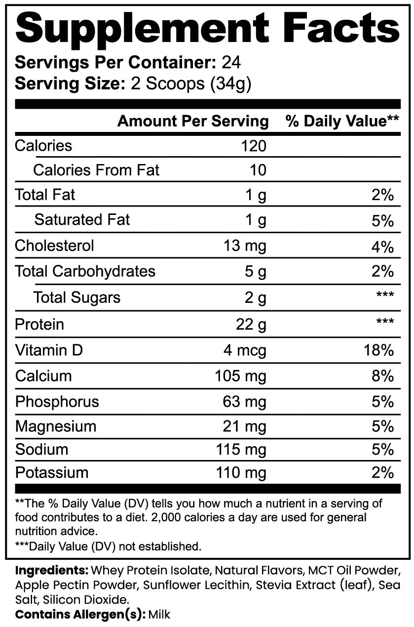 Whey Protein Isolate  by Project M