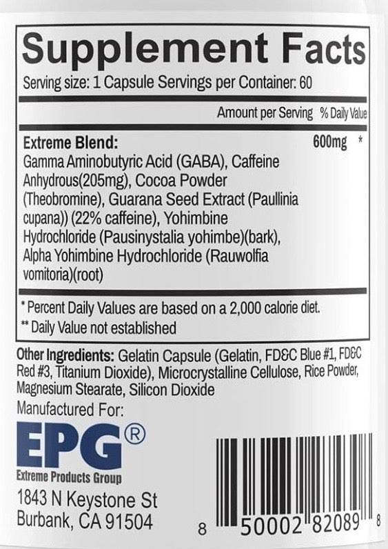 OXYXTREME Feel Good Mood Stimulate Nootropic Thermogenic Fat Burner High Stim