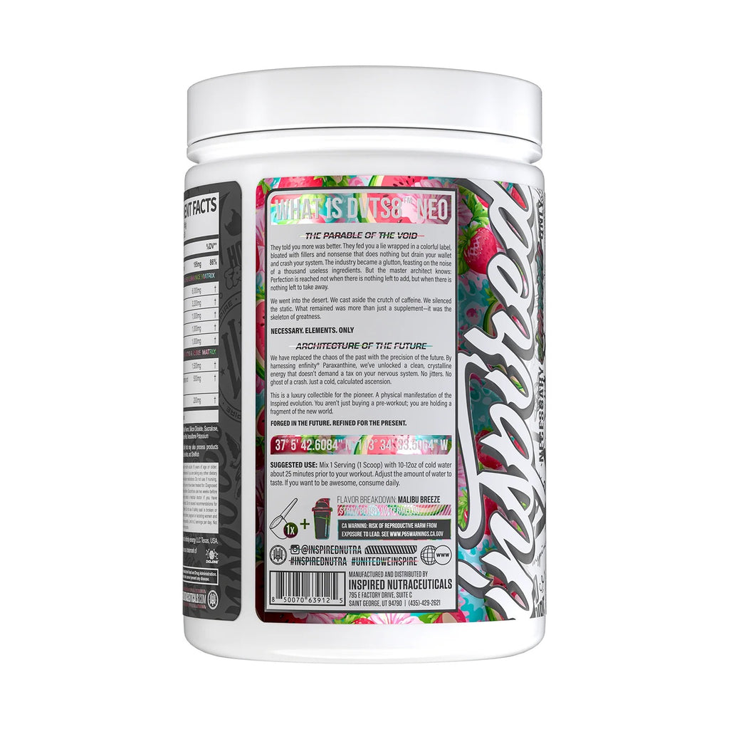DVST8 NEO ESSENTIAL PRE-WORKOUT by Inspired Nutraceuticals