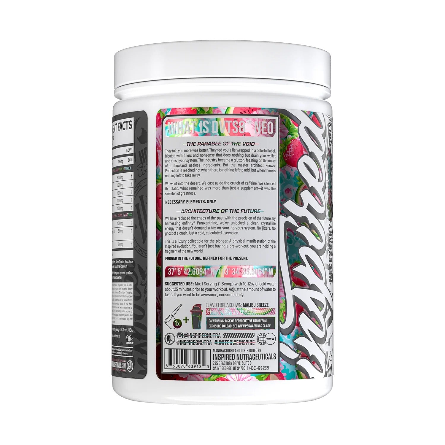 DVST8 NEO ESSENTIAL PRE-WORKOUT by Inspired Nutraceuticals
