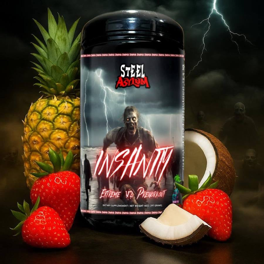 High Stim Insanity v2 Pre-Workout 25 Servings