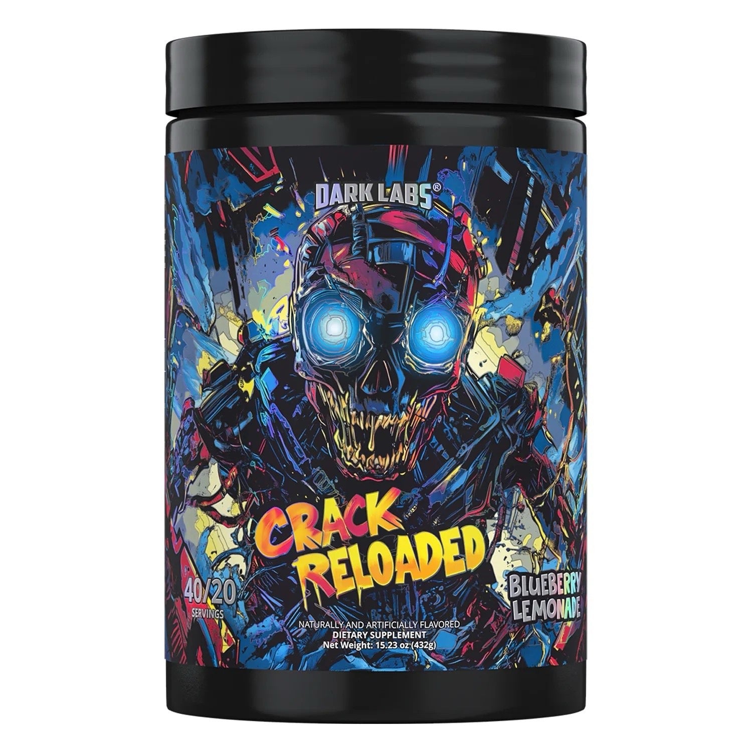 DARK LABS RELOADED High Stim to Medium Stim 20/40 SERVINGS Mango Lemonade
