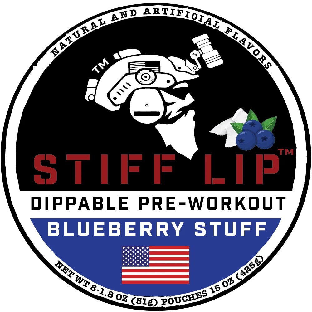 STIFF LIPS Dippable PRE-WORKOUT 300 MG caffeine