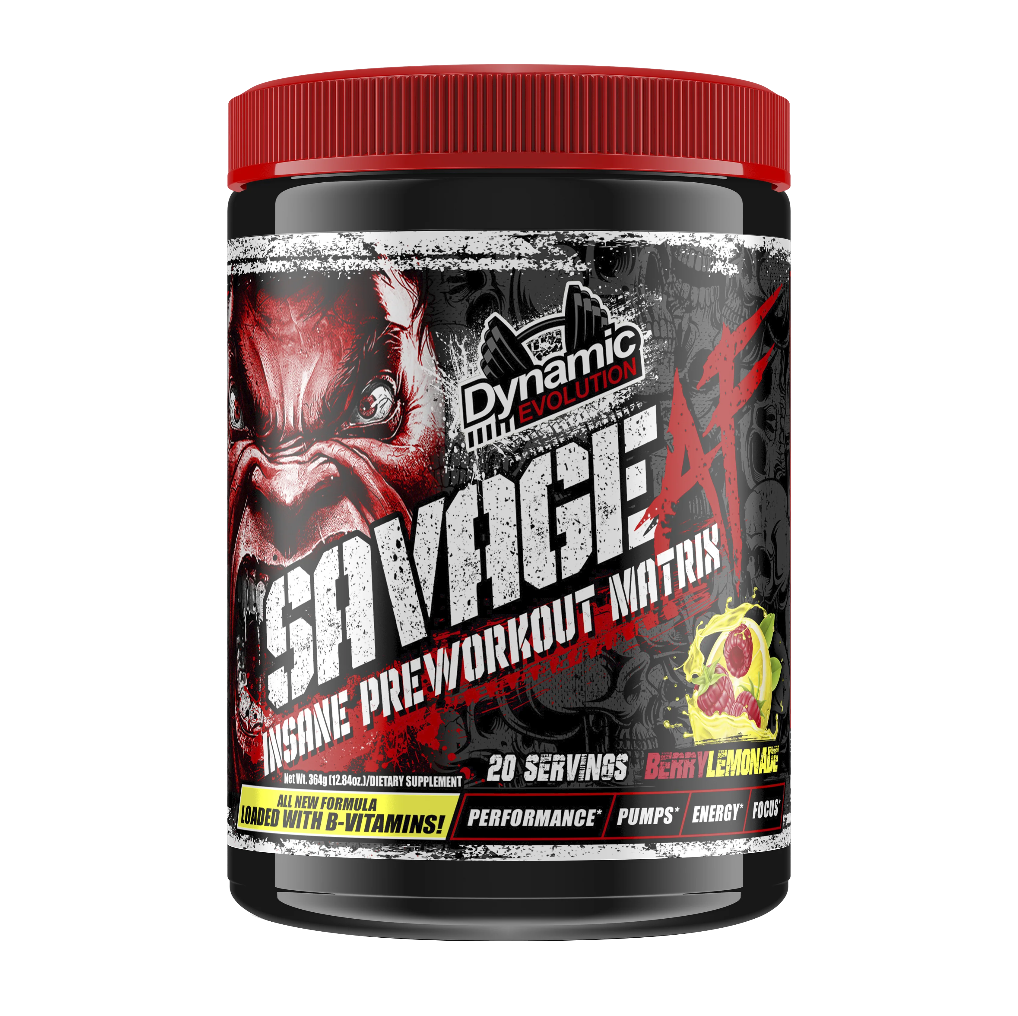 Savage AF 2.0 Dynamic Evolution High Stim Pre-Workout