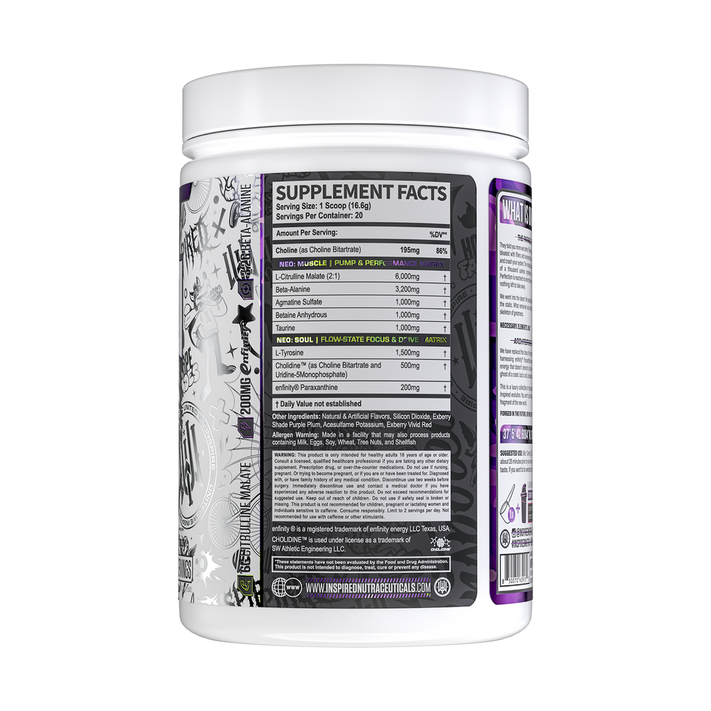 DVST8 NEO ESSENTIAL PRE-WORKOUT by Inspired Nutraceuticals