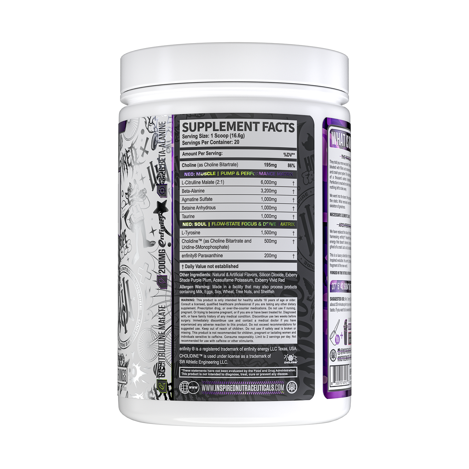 DVST8 NEO ESSENTIAL PRE-WORKOUT by Inspired Nutraceuticals