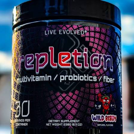 Repletion – Powdered Multivitamin, Probiotics, Fiber