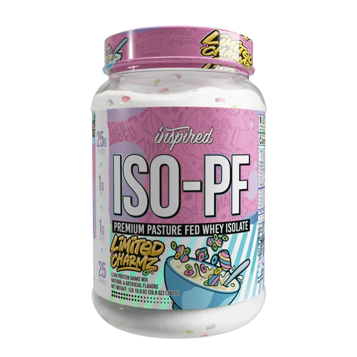 PRE-ORDER TEMPORARILY Inspired ISO-PF: Pasture Fed Whey Isolate