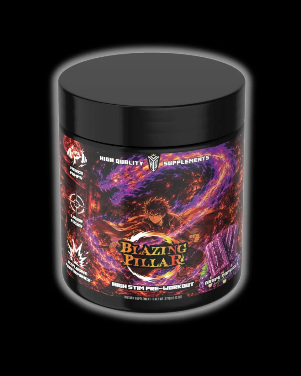 Blazing Pillar High Stim Pre-Workout Zero Caffeine