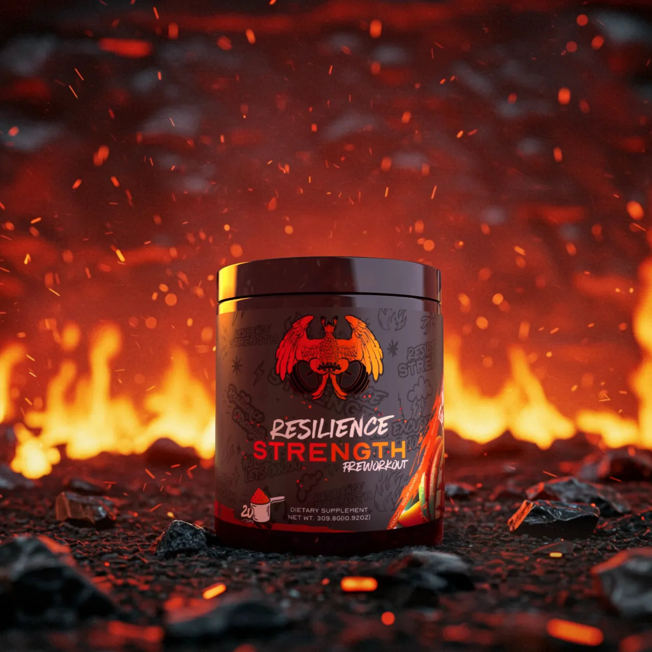 Resilience Strength High Stim  Pre Workout